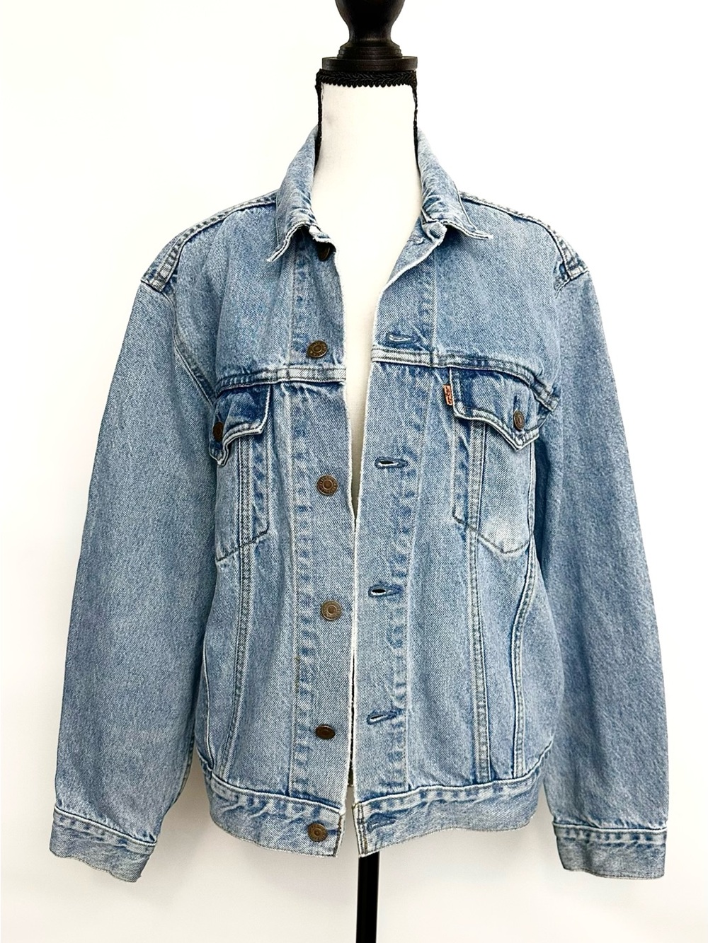 Levi’s Orange tab denim jacket GRAILED
